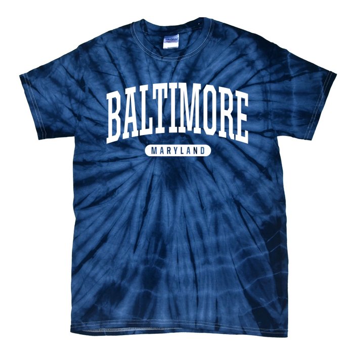 Baltimore Hoodie College Universit Y Style Md Usa Tie-Dye T-Shirt