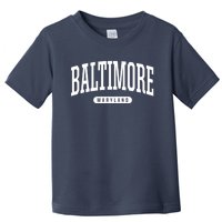 Baltimore Hoodie College Universit Y Style Md Usa Toddler T-Shirt