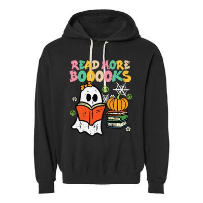 Bookworm Halloween Costume Garment-Dyed Fleece Hoodie