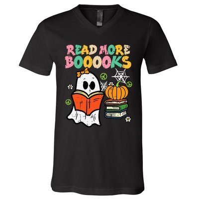 Bookworm Halloween Costume V-Neck T-Shirt