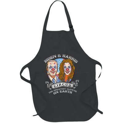 Biden Harris Circus Greatest Clowns on Earth Anti Biden Apron
