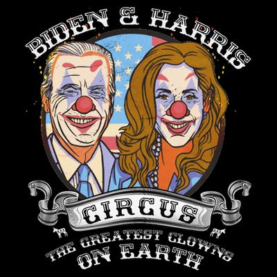 Biden Harris Circus Greatest Clowns on Earth Anti Biden T-Shirt