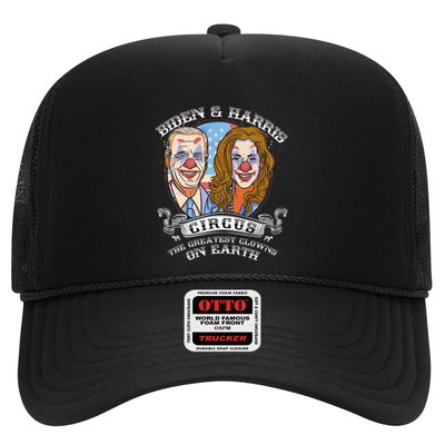 Biden Harris Circus Greatest Clowns on Earth Anti Biden Trucker Hat