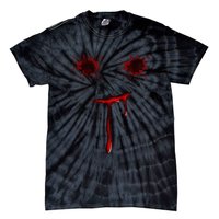 Bloody Halloween Costume Blood Splatter Smile Tie-Dye T-Shirt