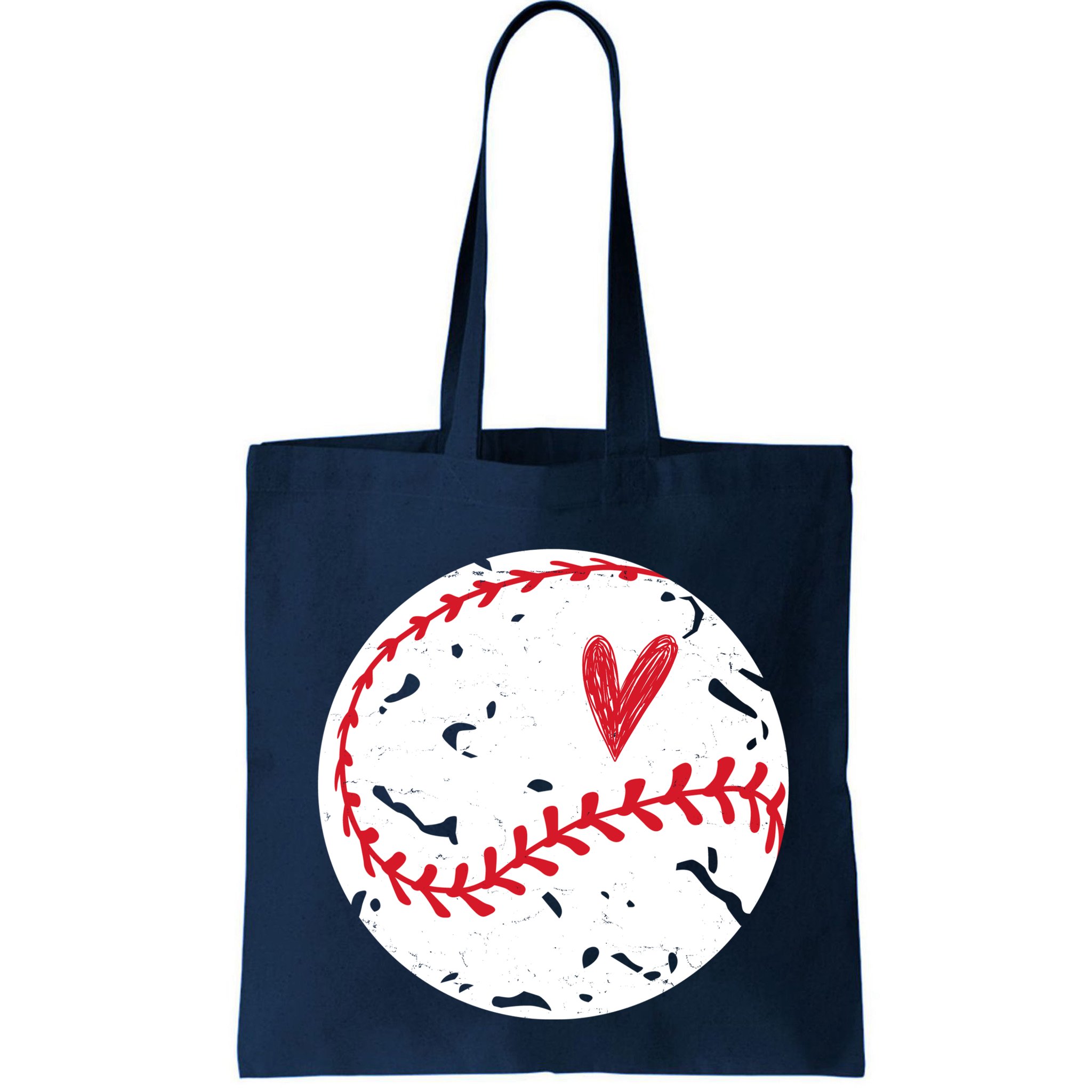 Baseball Heart Cute Vintage Sport Bag