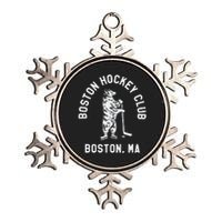 Boston Hockey Club Boston Ma Metallic Star Ornament