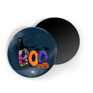 Boo Halloween Costume Spiders Ghosts Pumkin & Witch Hat Magnet