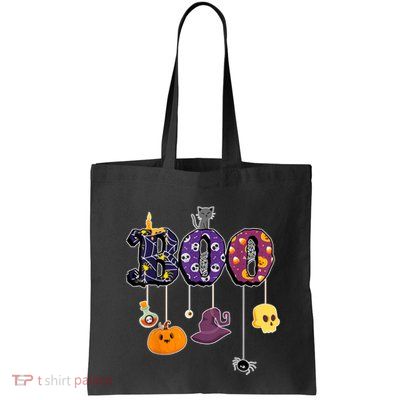 Boo Halloween Costume Spiders Ghosts Pumkin & Witch Hat Bag