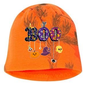 Boo Halloween Costume Spiders Ghosts Pumkin & Witch Hat Kati - Camo Knit Beanie