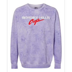 Beverly Hills Cop Logo Colorblast Crewneck Sweatshirt