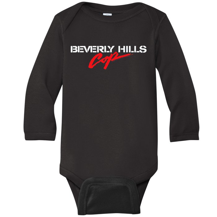 Beverly Hills Cop Logo Baby Long Sleeve Bodysuit