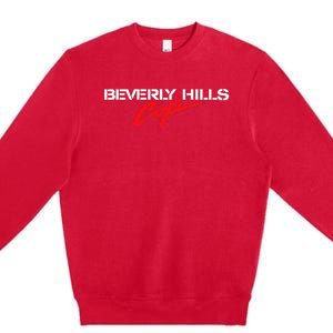 Beverly Hills Cop Logo Premium Crewneck Sweatshirt