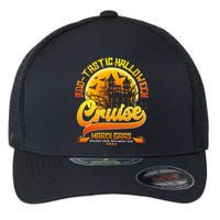 Bootastic Halloween Cruise Mardi Gras Flexfit Unipanel Trucker Cap