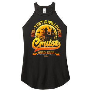 Bootastic Halloween Cruise Mardi Gras Women's Perfect Tri Rocker Tank