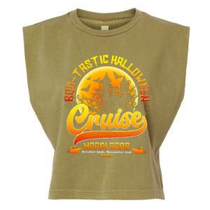 Bootastic Halloween Cruise Mardi Gras Garment-Dyed Women's Muscle Tee