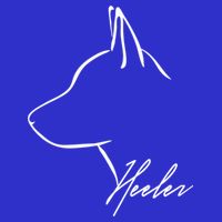 Blue Heeler Cattle Dog Profile Dog Mom Gift Present Cool Gift Baby Bodysuit