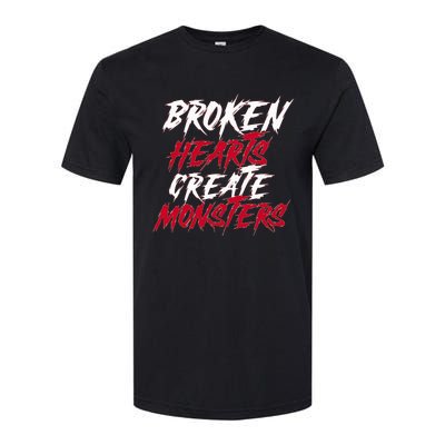 Broken Hearts Create Monsters Softstyle® CVC T-Shirt