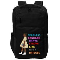 Black History Civil Rights Ruby Bridges Brave Impact Tech Backpack