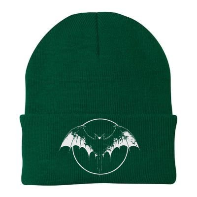 Bat Halloween Costume Spooky Bat Cool Goth Bats Lover Knit Cap Winter Beanie