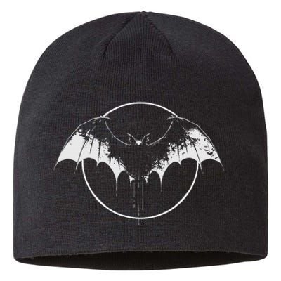 Bat Halloween Costume Spooky Bat Cool Goth Bats Lover Sustainable Beanie