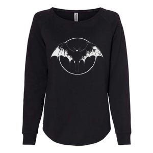 Bat Halloween Costume Spooky Bat Cool Goth Bats Lover Womens California Wash Sweatshirt