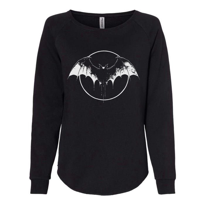 Bat Halloween Costume Spooky Bat Cool Goth Bats Lover Womens California Wash Sweatshirt