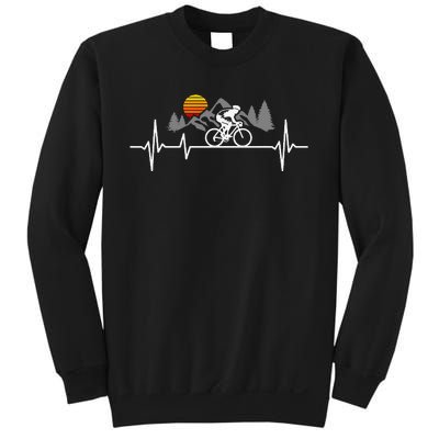 Bicycle Heartbeat Cycling Cyclist Sweatshirt