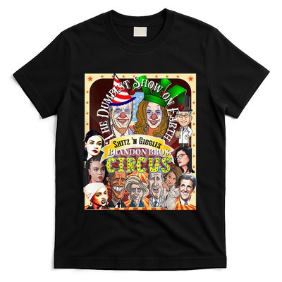 Biden Halloween Circus Dumbest Obama Funny Trump Halloween T-Shirt