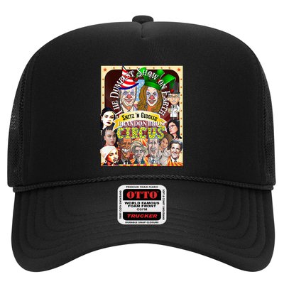 Biden Halloween Circus Dumbest Obama Funny Trump Halloween Trucker Hat