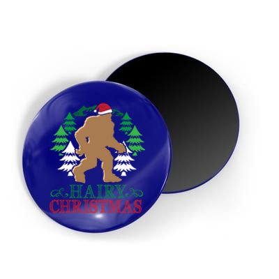 Bigfoot Hairy Christmas Holiday Sasquatch Funny Xmas Gift Cool Gift Magnet