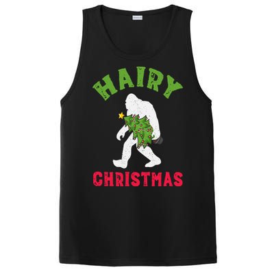 Bigfoot Hairy Christmas Tree Christmas Gift PosiCharge Competitor Tank