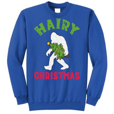 Bigfoot Hairy Christmas Tree Christmas Gift Sweatshirt