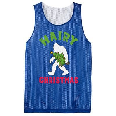 Bigfoot Hairy Christmas Tree Christmas Gift Mesh Reversible Basketball Jersey Tank