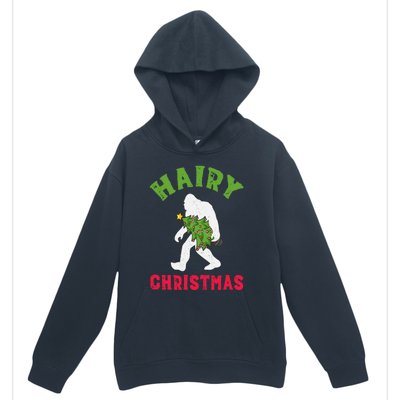 Bigfoot Hairy Christmas Tree Christmas Gift Urban Pullover Hoodie