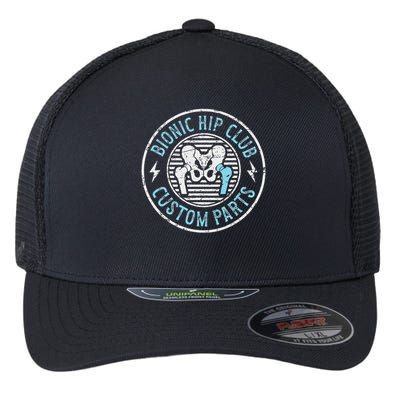 Bionic Hip Club Hip Surgery Recovery Hip Replacement Surgery Flexfit Unipanel Trucker Cap