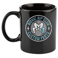 Bionic Hip Club Hip Surgery Recovery Hip Replacement Surgery 11oz C Handle Ceramic Mug