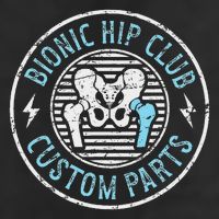 Bionic Hip Club Hip Surgery Recovery Hip Replacement Surgery Golf Towel
