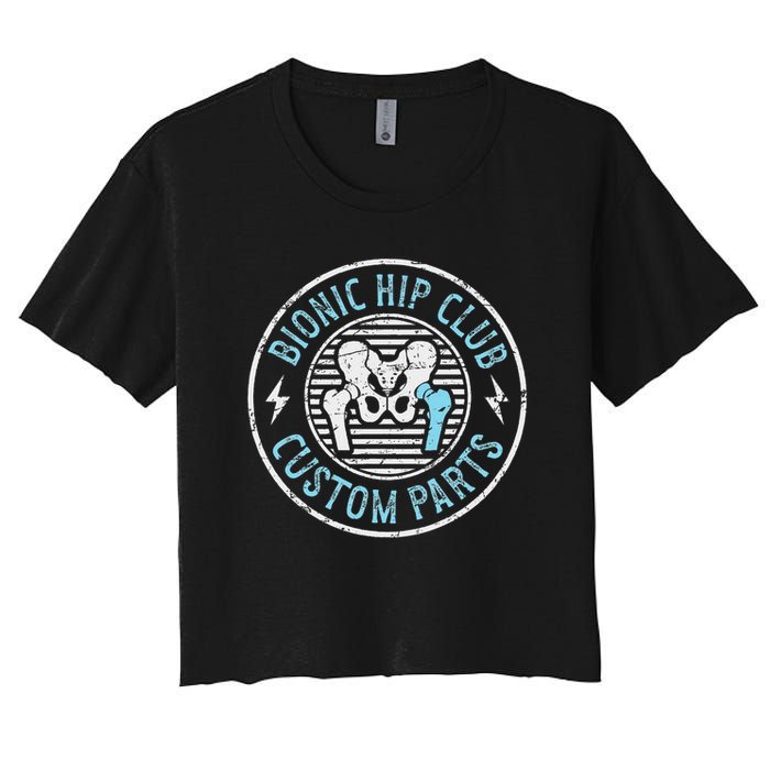 Bionic Hip Club Hip Surgery Recovery Hip Replacement Surgery Crop Top
