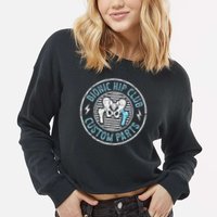 Bionic Hip Club Hip Surgery Recovery Hip Replacement Surgery Cropped Pullover Crew