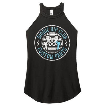 Bionic Hip Club Hip Surgery Recovery Hip Replacement Surgery Women's Perfect Tri Rocker Tank