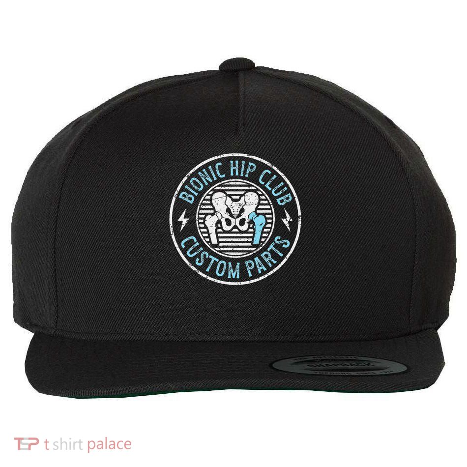 Bionic Hip Club Hip Surgery Recovery Hip Replacement Surgery Wool Snapback Cap