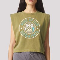 Bionic Hip Club Hip Surgery Recovery Hip Replacement Surgery Garment-Dyed Women's Muscle Tee