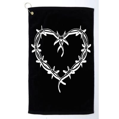 Bichota Heart Cute Music Platinum Collection Golf Towel