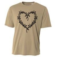 Bichota Heart Cute Music Cooling Performance Crew T-Shirt