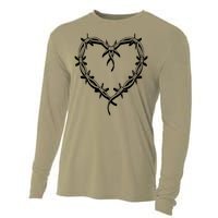 Bichota Heart Cute Music Cooling Performance Long Sleeve Crew