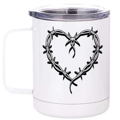 Bichota Heart Cute Music 12 oz Stainless Steel Tumbler Cup