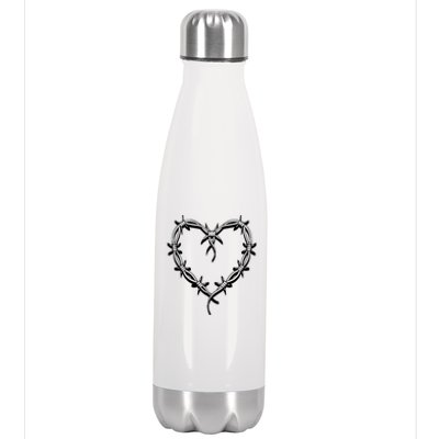 Bichota Heart Cute Music Stainless Steel Insulated Water Bottle