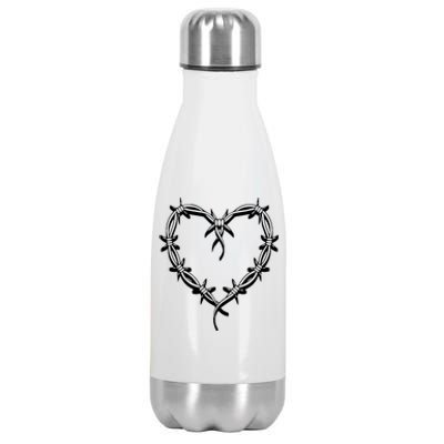 Bichota Heart Cute Music Stainless Steel Insulated Water Bottle