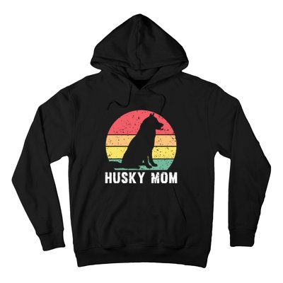 Best Husky Design For Mom Women Siberian Husky Dog Lovers Hoodie