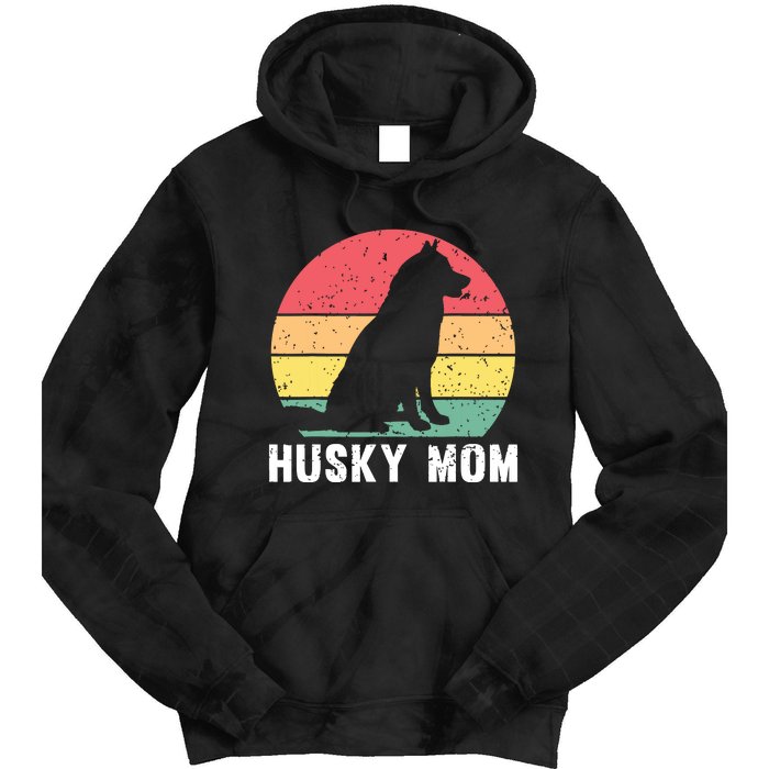 Best Husky Design For Mom Women Siberian Husky Dog Lovers Tie Dye Hoodie